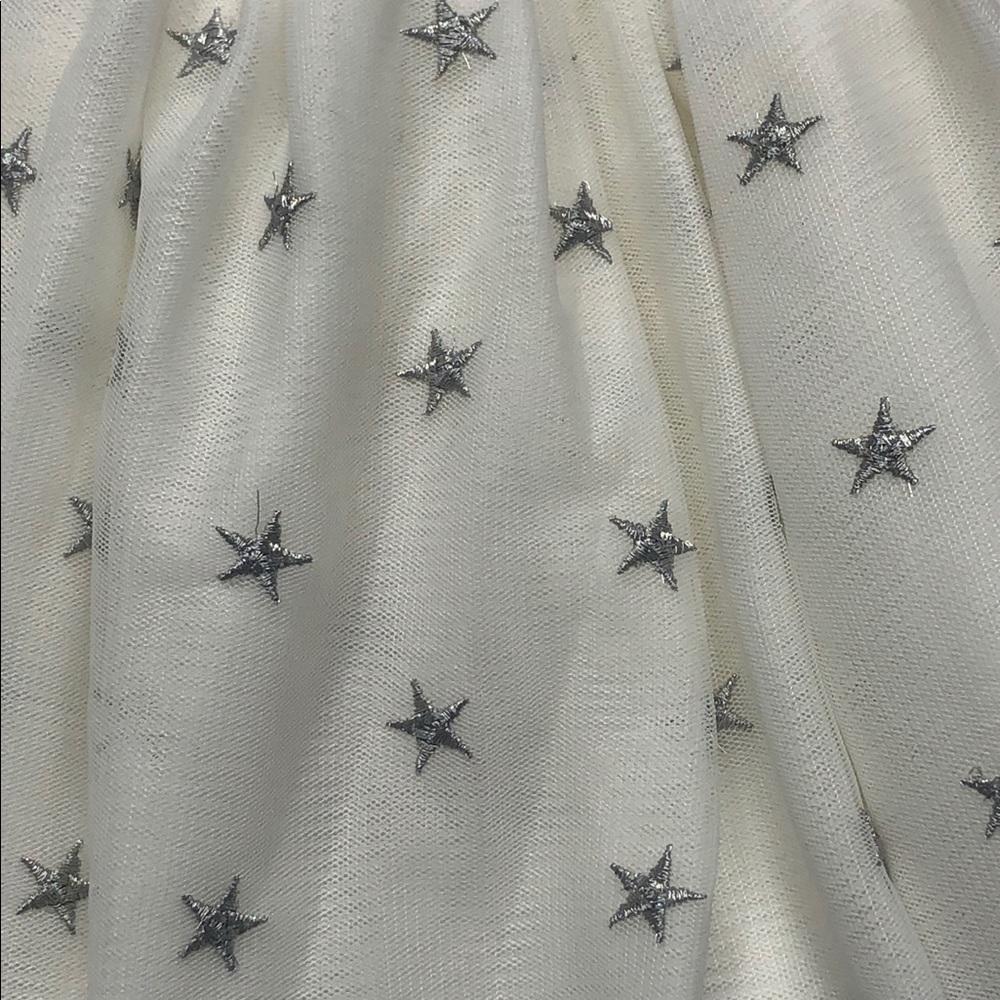 NWT Gymboree White Tulle Star Skirt size 4T - Picture 4 of 6